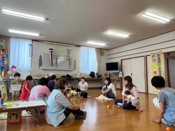 子育てサークルの様子
